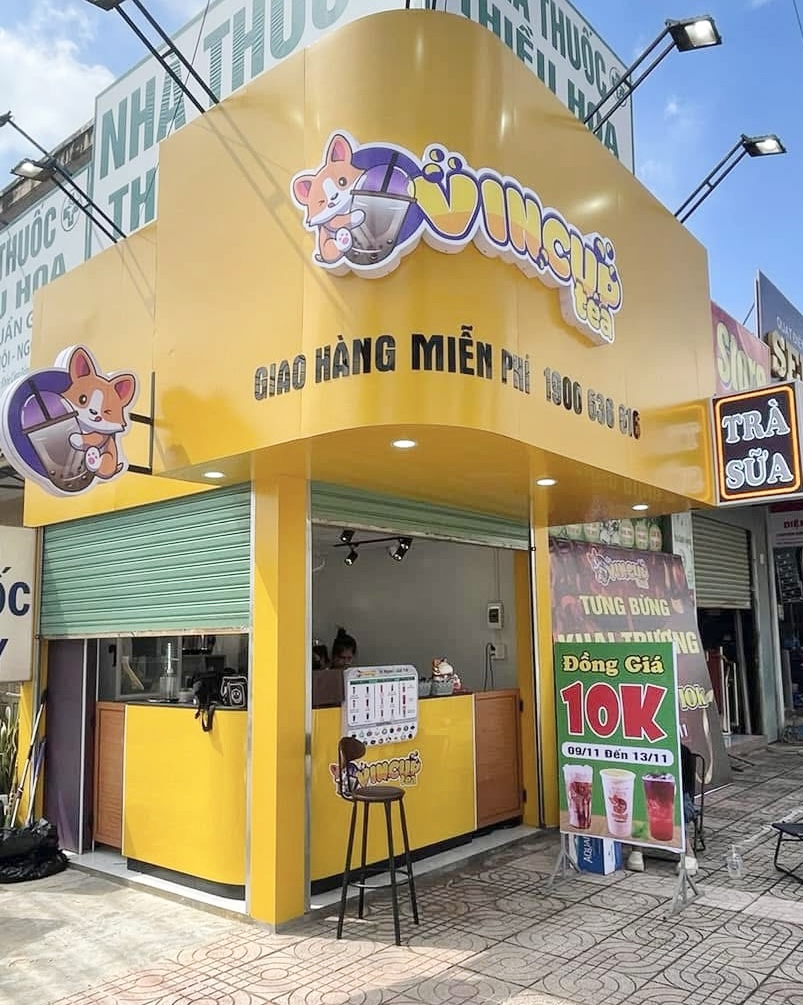 trà sữa Đồng Xoài
